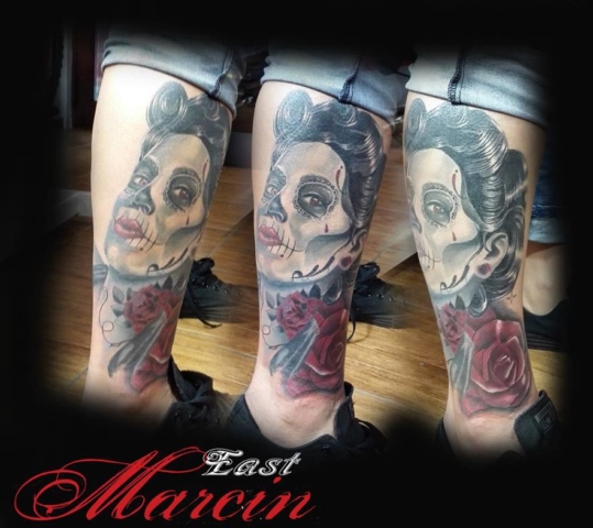 Marcin East tattoo realistic tattoo