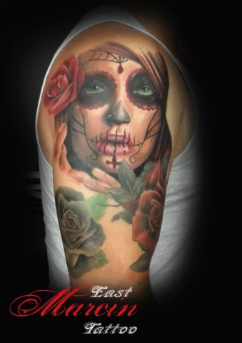 Marcin East tattoo realistic tattoo