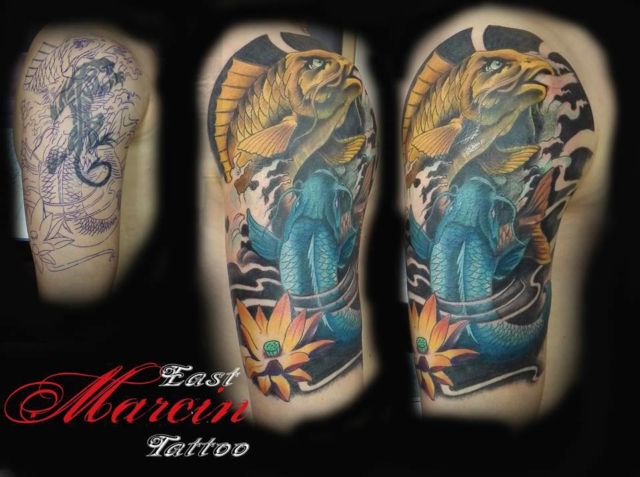 Marcin East tattoo realistic tattoo