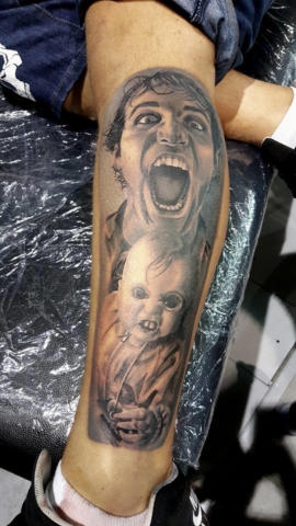 Marcin East tattoo realistic tattoo