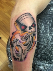 Jacob Ritter My Queen Tattoo