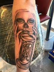 Jacob Ritter My Queen Tattoo