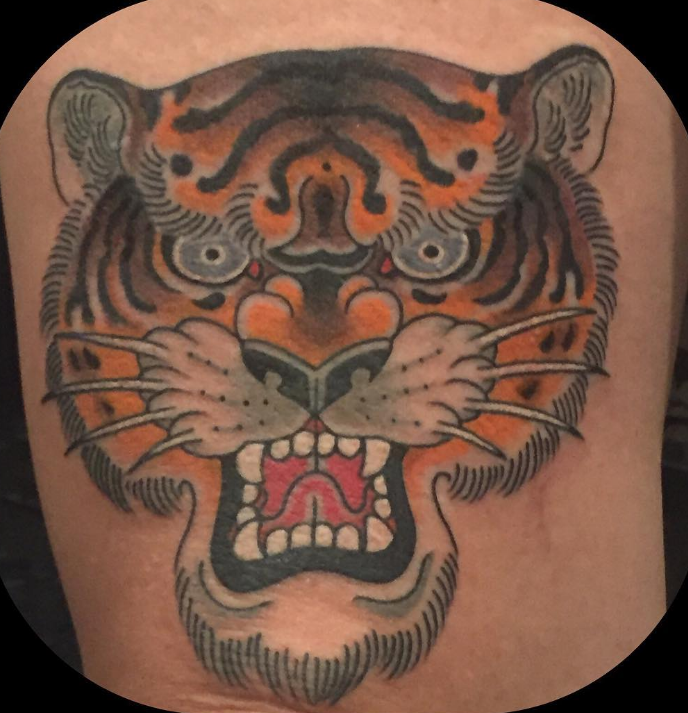 Ben Cheese Ltd Tattoo tiger