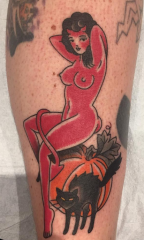 Ben Cheese Ltd Tattoo devil woman