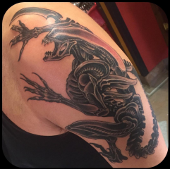 Ben Cheese Ltd Tattoo alien