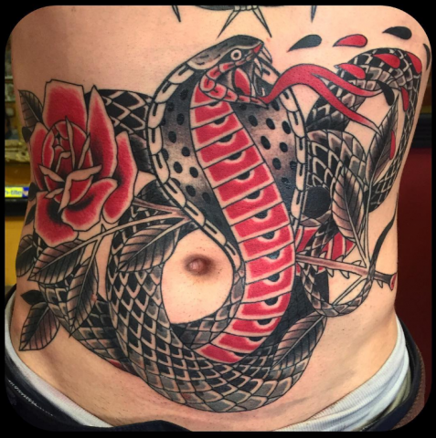 Ben Cheese Ltd Tattoo snake