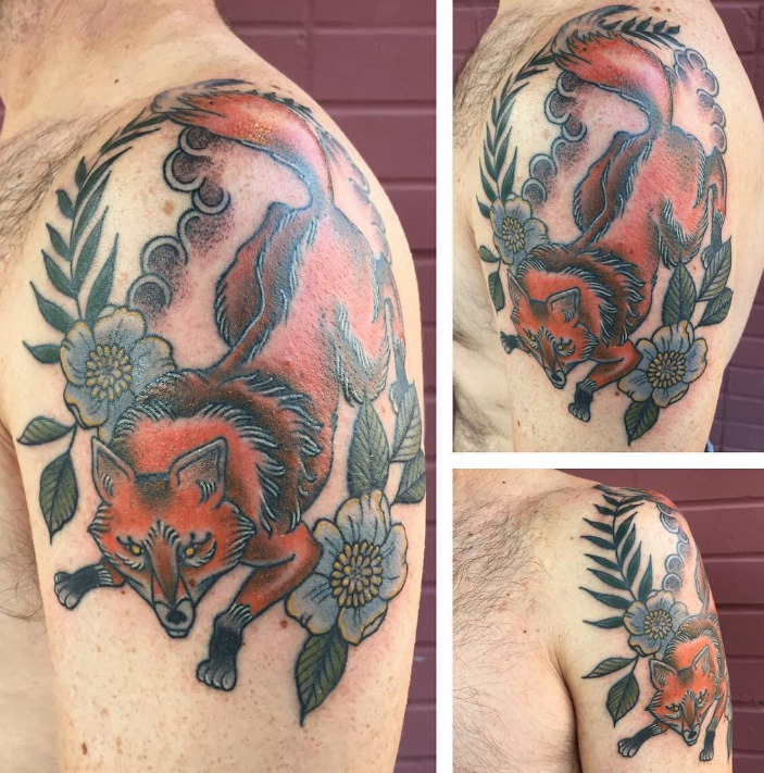 a alonzi tattoo fox