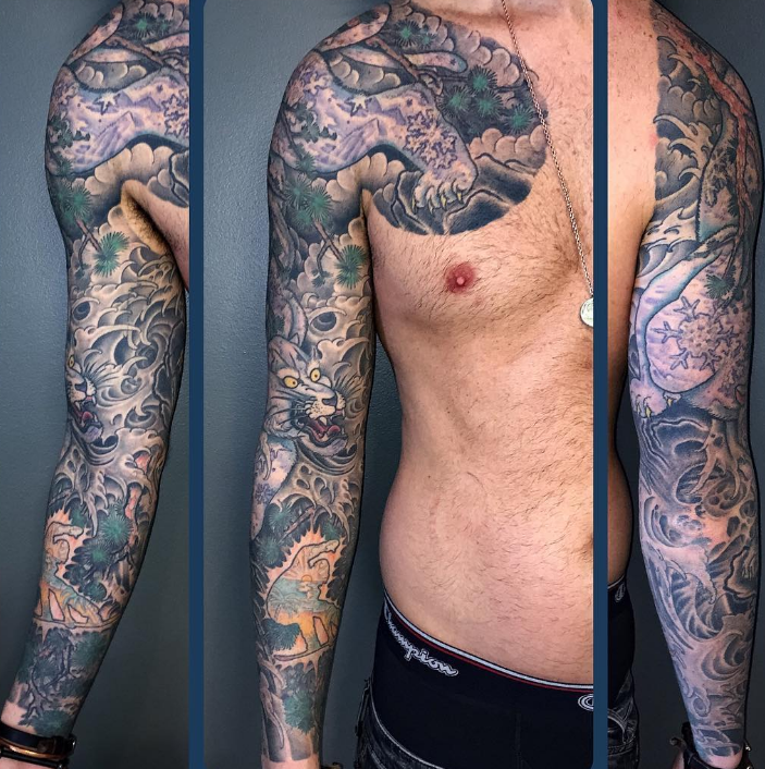 Dave Regan tattoo oriental