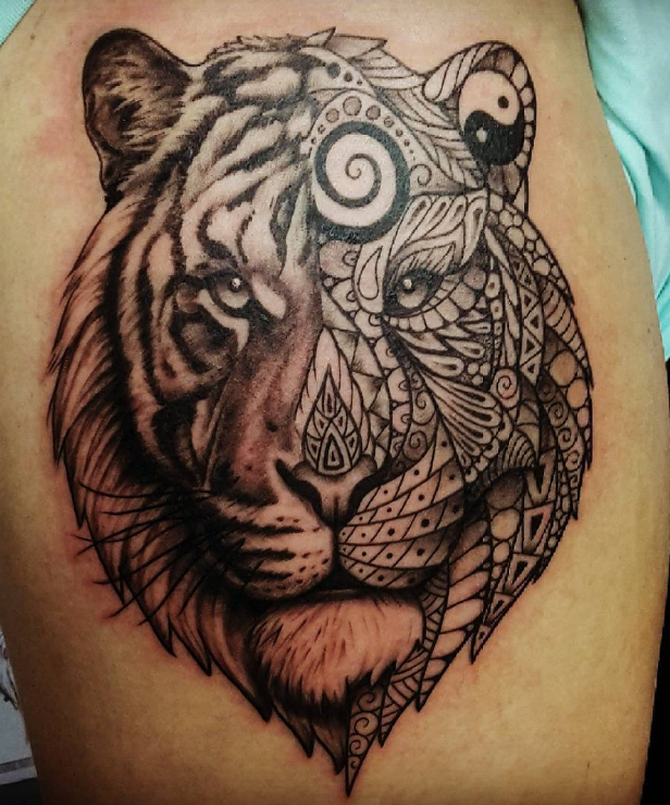 Simon Brandt Tattoo Art of Ink tiger