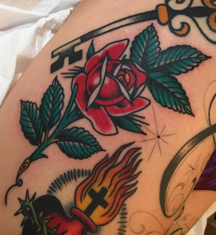 Gary Royal Idle Hand Tattoo