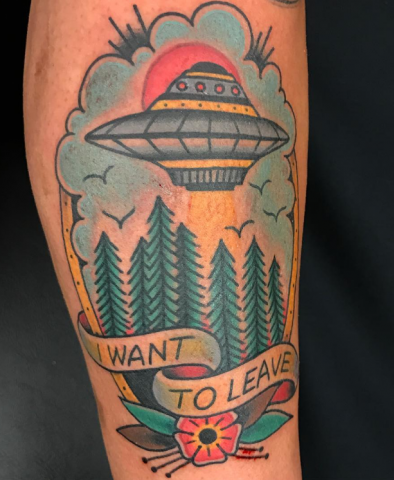 Ross Jones Idle Hand Tattoo