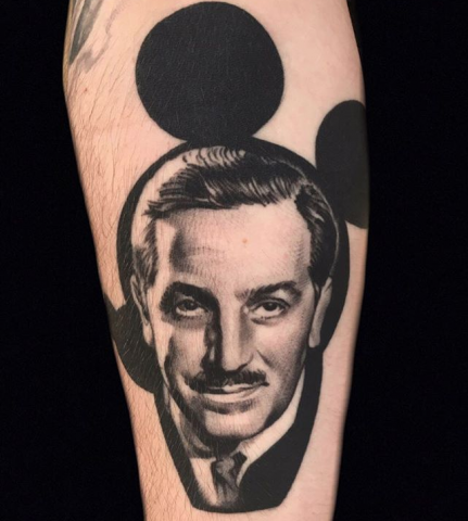 Holly Ellis Idle Hand Tattoo disney