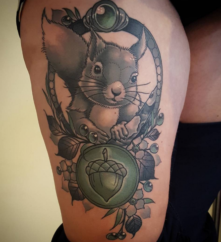 Jeppe Isbak Color Perception Tattoo