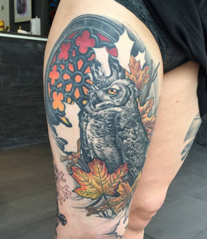 Jeppe Isbak Color Perception Tattoo