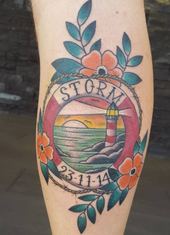 Jeppe Isbak Color Perception Tattoo