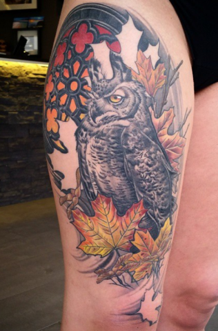 Jeppe Isbak Color Perception Tattoo