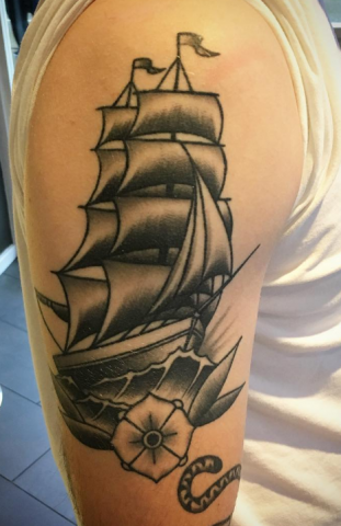 Christoffer Brix tattoo