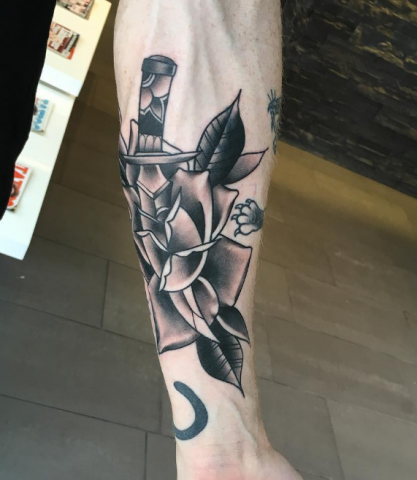 Christoffer Brix tattoo