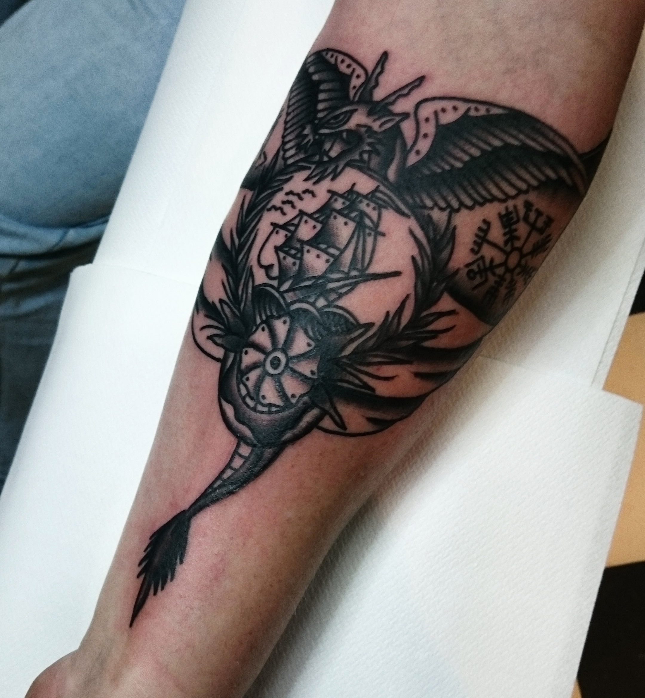 Deni KatanaBlack Diamond Tattoo Prison Ink Prison Ink