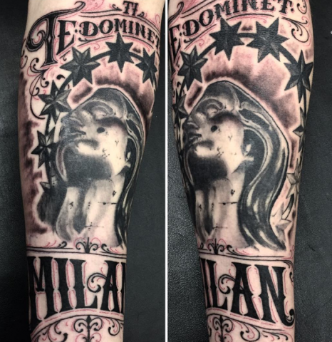 Ozon BambiniTattoo ITALIAN TATTOO ARTIST CUSTOM LETTERING