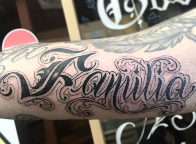 Ozon BambiniTattoo ITALIAN TATTOO ARTIST CUSTOM LETTERING