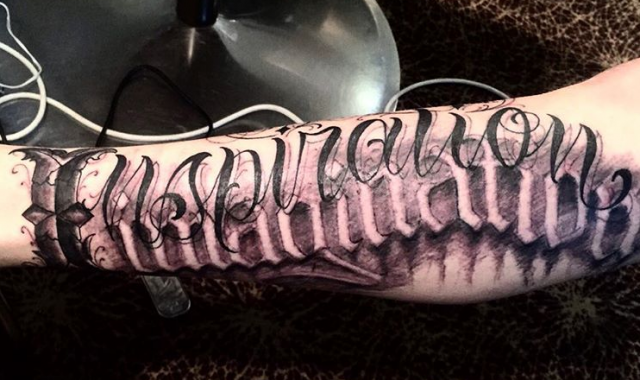 Ozon BambiniTattoo ITALIAN TATTOO ARTIST CUSTOM LETTERING