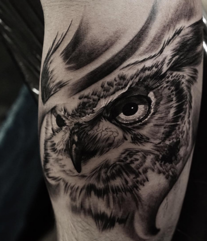 Jerre Tattoo Studio 73 black n grey realism